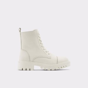 Bottes de combat Aldo Reilly - Blanche | NVHDGT-046
